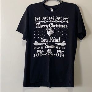 Ugly Star Wars Christmas t-shirt